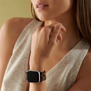 Bondi Nylon Loop Apple Watch Band – Leopard