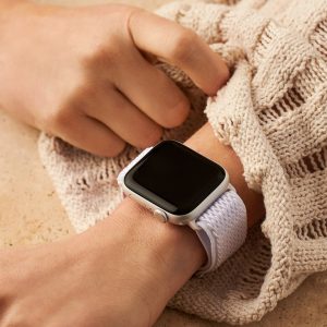 Coogee Nylon Loop Apple Watch Band – Milk