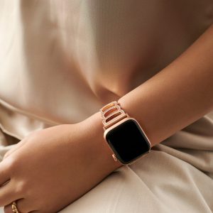 Halo Bracelet Apple Watch Band – Vintage Rose Gold