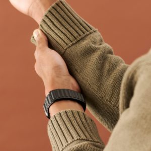 Magnetic Link Apple Watch Band – Black