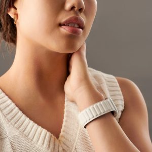 Magnetic Link Apple Watch Band – White