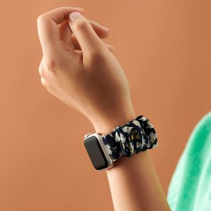 Scrunchie Apple Watch Band – Sweet Jasmine