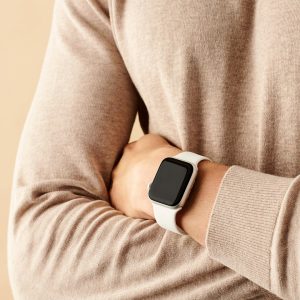 Classic Silicone Apple Watch Band – White