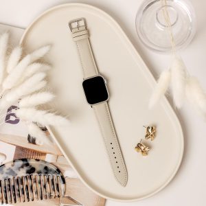 Oslo Leather Apple Watch Band – Starlight