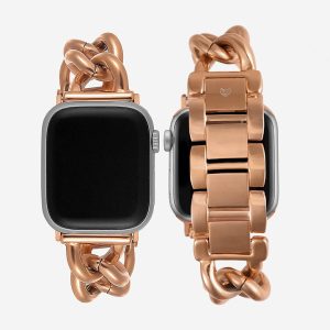 Palermo Bracelet Apple Watch Band – 18K Rose Gold Plated