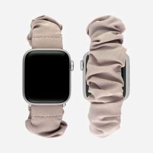 Scrunchie Apple Watch Band – French Grey