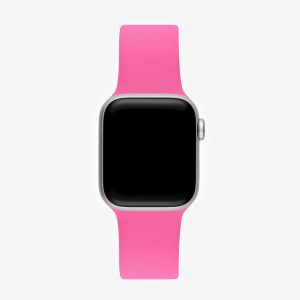 Classic Silicone Apple Watch Band – Hot Pink