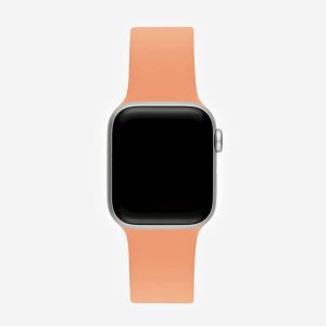 Classic Silicone Apple Watch Band – Papaya
