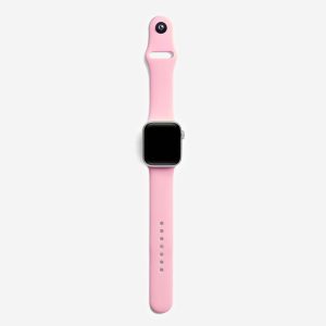 Classic Silicone Apple Watch Band – Pink
