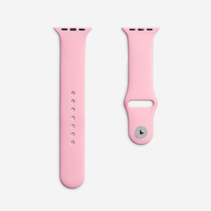 Classic Silicone Apple Watch Band – Pink