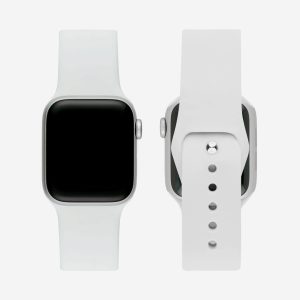 Classic Silicone Apple Watch Band – White