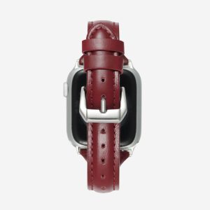 Slim Leather Apple Watch Band – Saffron