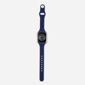 Slim Silicone Apple Watch Band – Midnight
