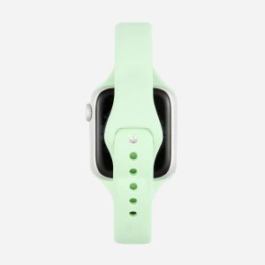 Slim Silicone Apple Watch Band – Pistachio