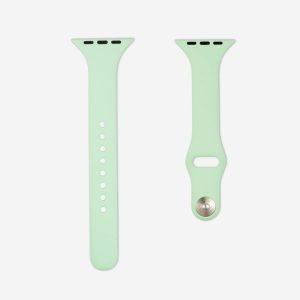 Slim Silicone Apple Watch Band – Pistachio