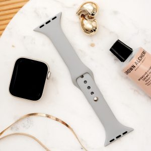 Slim Silicone Apple Watch Band – Fog