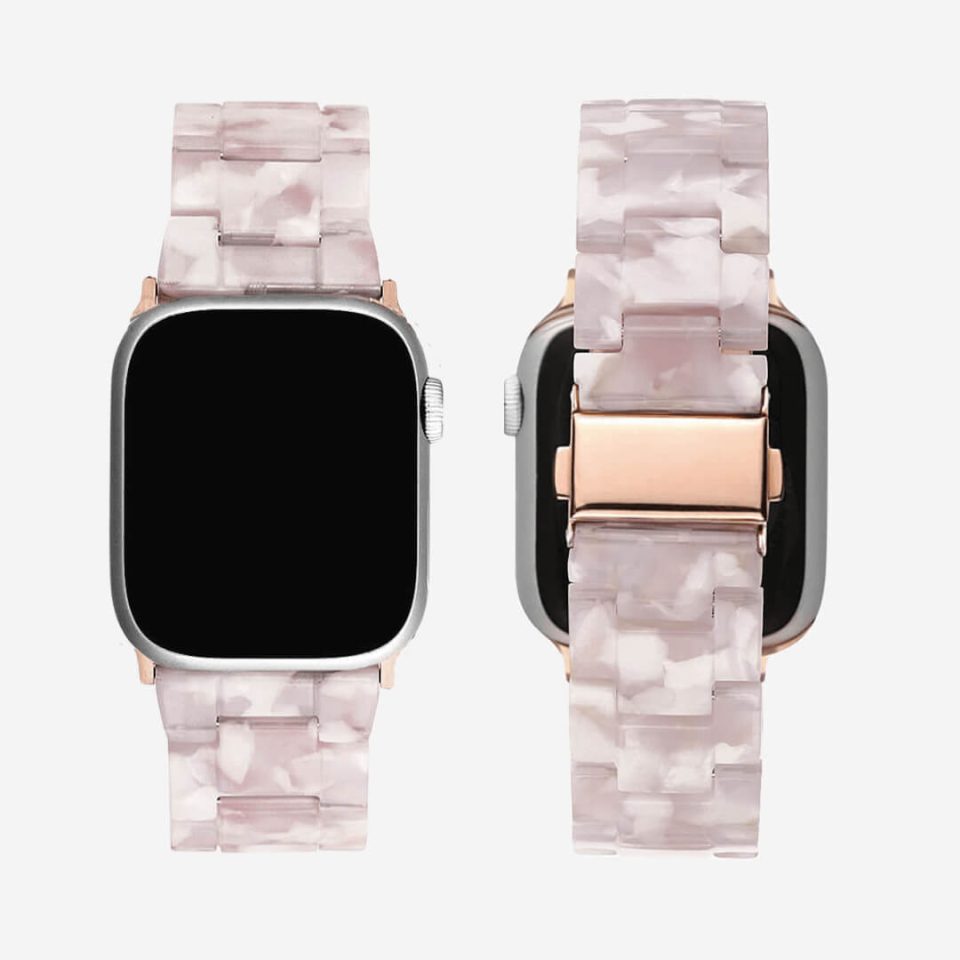 Vienna Apple Watch Band - Rose Quartz