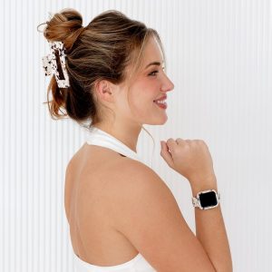 Vienna Claw Clip – Nougat