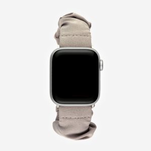 Scrunchie Apple Watch Band – French Grey