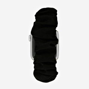 Scrunchie Apple Watch Band – Noir