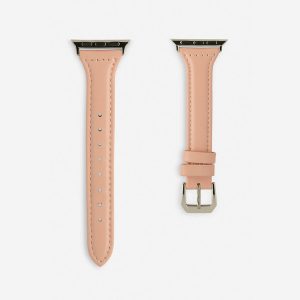 Slim Leather Apple Watch Band – Blossom