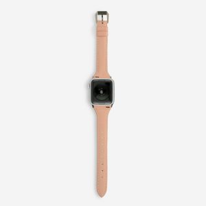 Slim Leather Apple Watch Band – Blossom