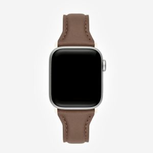 Slim Leather Apple Watch Band – Oyster